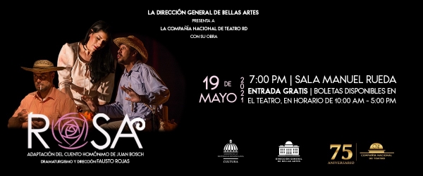 Cía. Nacional de Teatro celebra 75 aniversario con ROSA