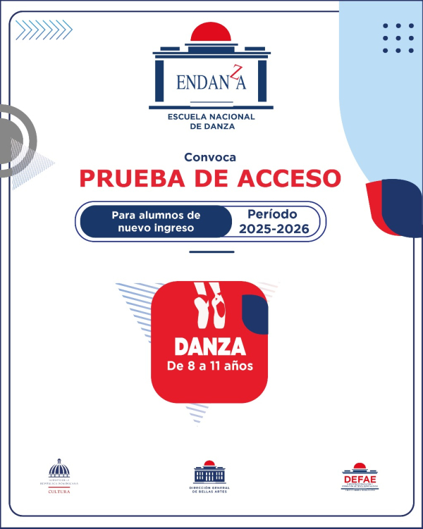 PRUEBA DE ACCESO ENDANZA, PERÍODO 2025-2026