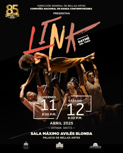 Compañía Nacional de Danza Contemporánea se une a la celebración del Mes de la Danza con “Link”
