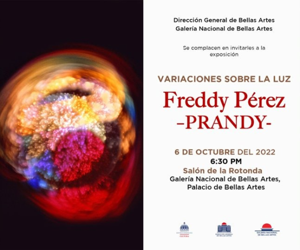 Bellas Artes presenta exposición “Variaciones sobre la luz” del artista Freddy Pérez -Prandy-