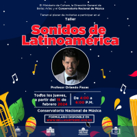Conservatorio invita a participar en taller "Sonidos de Latinoamérica"